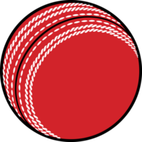 illustrazione png di palla da cricket
