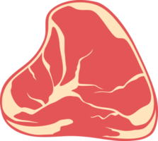 bistec - carne png ilustración