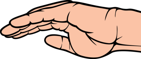 hand täckt png illustration