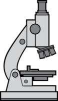 ilustração png de microscópio