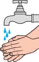 illustration png de lavage des mains