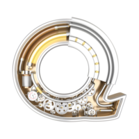 fuente de estilo mecánico png