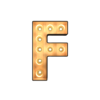 Marquee light Alphabet png