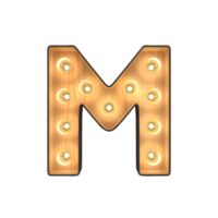 Marquee light Alphabet png