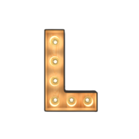 alphabet lumineux chapiteau png