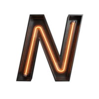 alphabet néon