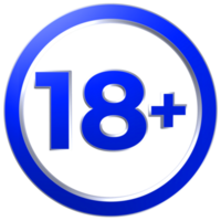 Signo de 18 y más. 18 más signo de icono de advertencia. Señal de restricción de 18 y más. Ilustración de signo 3d png