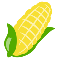 dessin animé de fruits de maïs sucré png