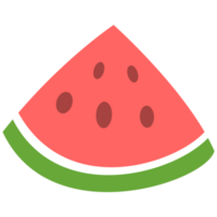 vattenmelon delad tecknad film png