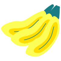 dibujos animados de fruta de plátano png