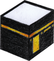 kaaba in kleurpotlood png