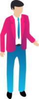 Isometric people boss, professional, manager, worker student teenager urban business environment, businessman png