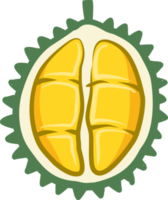 frutos de la colección durian png