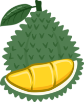 frutos de la colección durian png