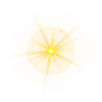 Lens flare light special effect png