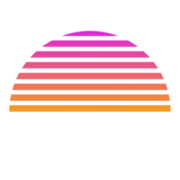 elementi astratti in stile retrò anni '80-'90. png