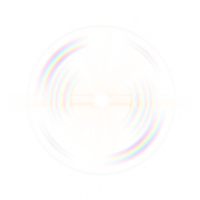 fondo de efecto especial de luz de destello de lente png