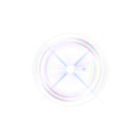 Lens flare light special effect background png