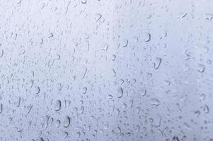 raindrops on the glass photo