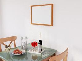 Frame Mockup in the Classic Dining Room photo