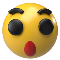 icône emoji rendu 3d png