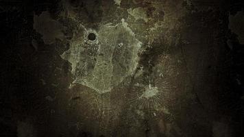 Scary dark old wall texture for the background, the wall is full of stains and scratches photo