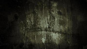 Scary dark old wall texture for the background, the wall is full of stains and scratches photo
