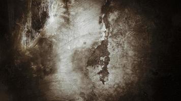 Scary dark old wall texture for the background, the wall is full of stains and scratches photo