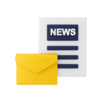 3D-Mail-Symbol für E-Mail-Nachrichten png
