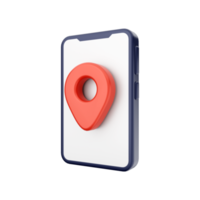 3d smartphone function icon illustration png