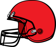 illustrazione del png del casco da football americano