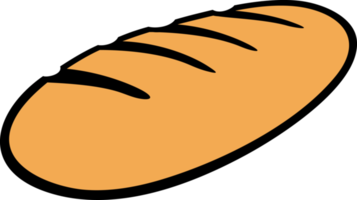 ilustração png de cor de pão