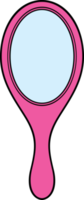 miroir à main illustration png