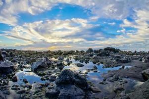 Tropical Beach Sunset photo