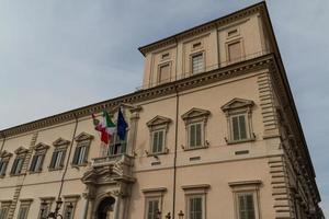 Rome, the Consulta building in Quirinale square. photo