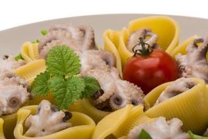 Lumaconi with octopus photo