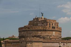 The Mausoleum of Hadrian, known as the Castel Sant'Angelo in Rome, Italy. photo