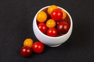 Cherry tomato heap photo