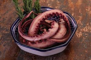 Tasty Octopus tentacles photo