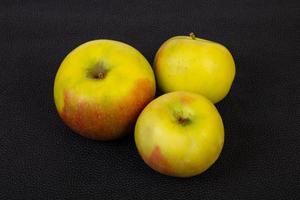 Ripe apples over background photo