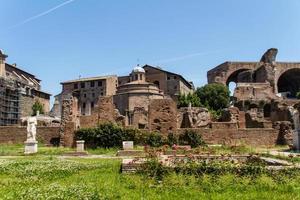 Roman ruins in Rome, Forum photo