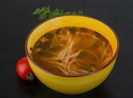 Vietnamese soup Pho photo