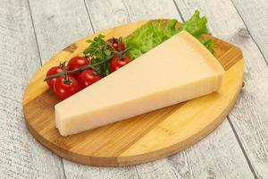 Italian traditional parmesan cheese triangle photo