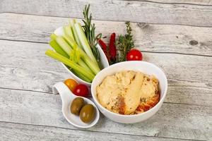 Vegan cuisine - Humus photo