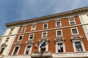 Rome, Italy. Typical architectural details of the old city photo