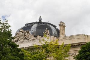 Historic building in Paris France photo