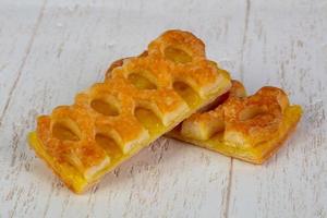 Delicious puff pastry photo