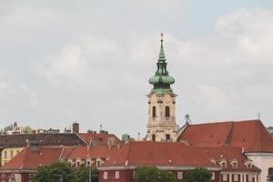 view of landmarks in Budapest photo