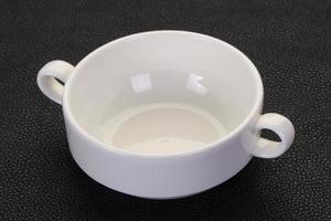 White porcelain bowl photo