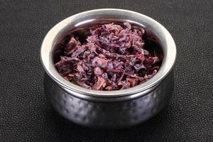 Cole slaw salad with cabbage photo